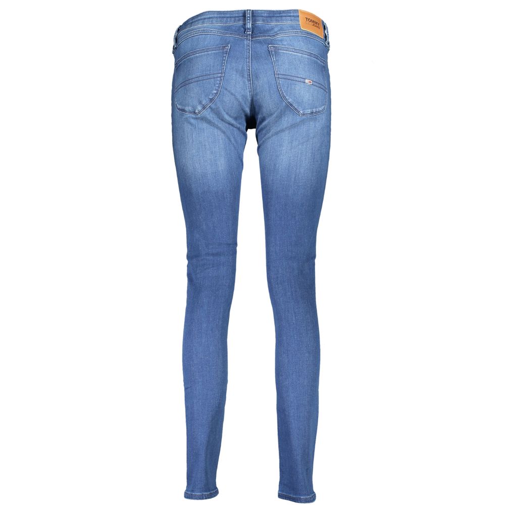Tommy Hilfiger Blue Cotton Women Jeans Tommy Hilfiger