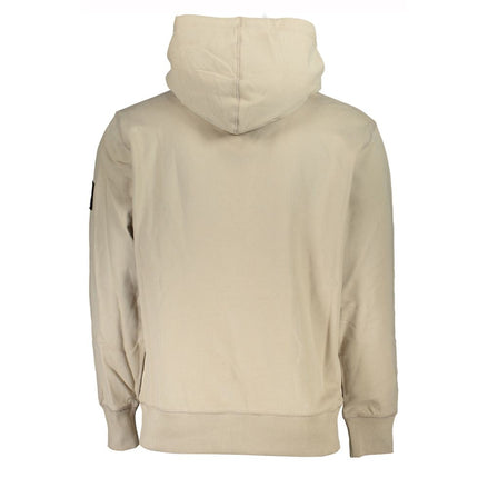Calvin Klein Beige Cotton Men's Sweatshirt Calvin Klein