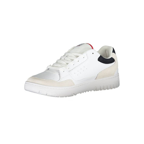 Tommy Hilfiger White Polyethylene Men Sneaker Tommy Hilfiger