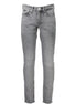 Calvin Klein Gray Cotton Slim Fit Jeans Calvin Klein