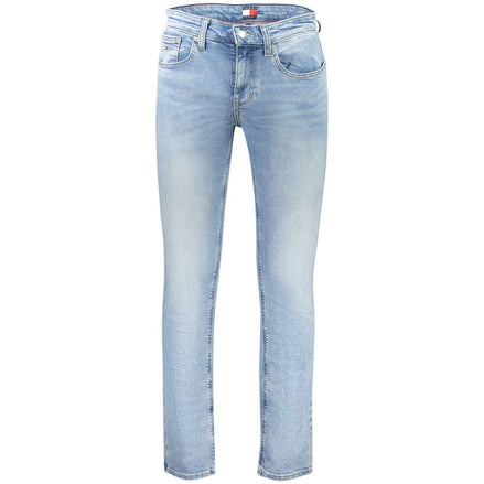 Tommy Hilfiger Blue Cotton Men Jeans Tommy Hilfiger