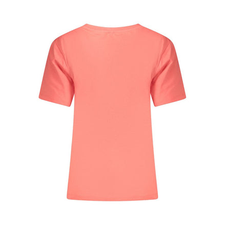 North Sails Pink Cotton Women T-Shirt North Sails
