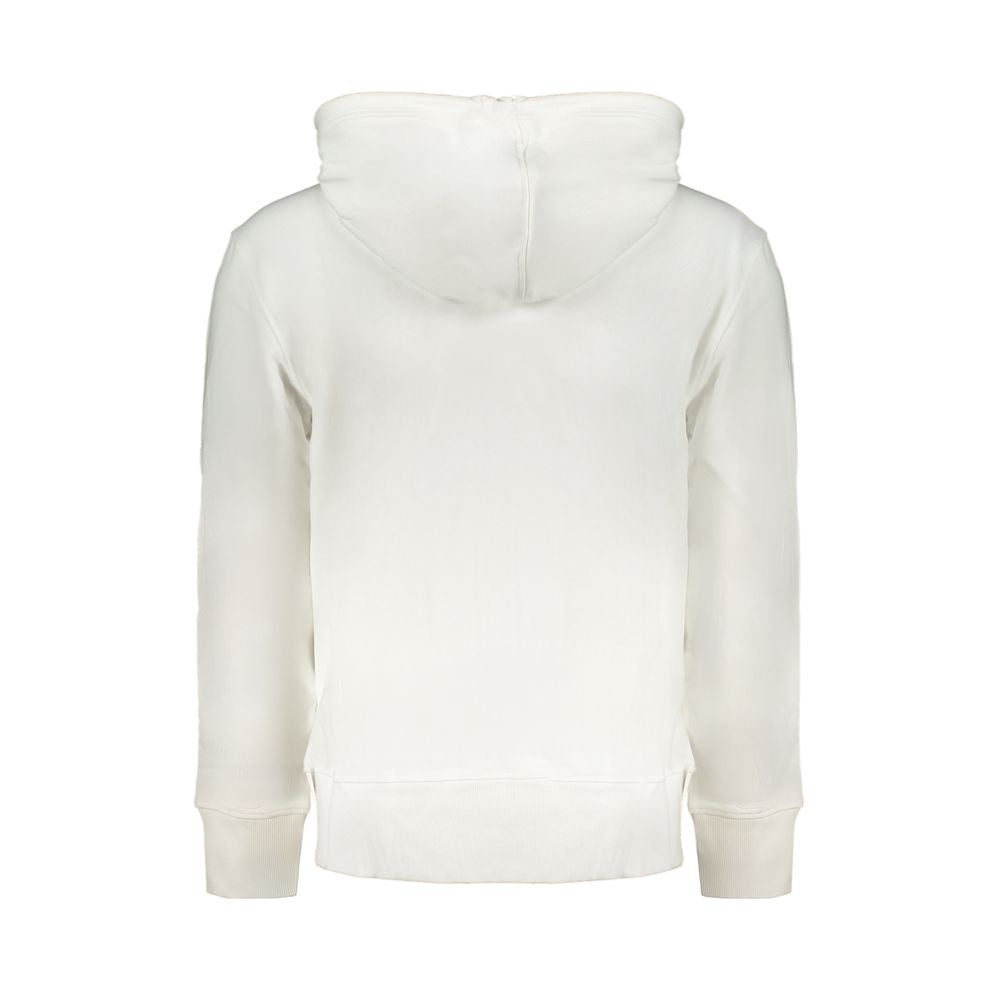 Calvin Klein White Cotton Men's Sweatshirt Calvin Klein