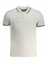 Cavalli Class Grigio Cotton Men Polo Shirt Cavalli Class