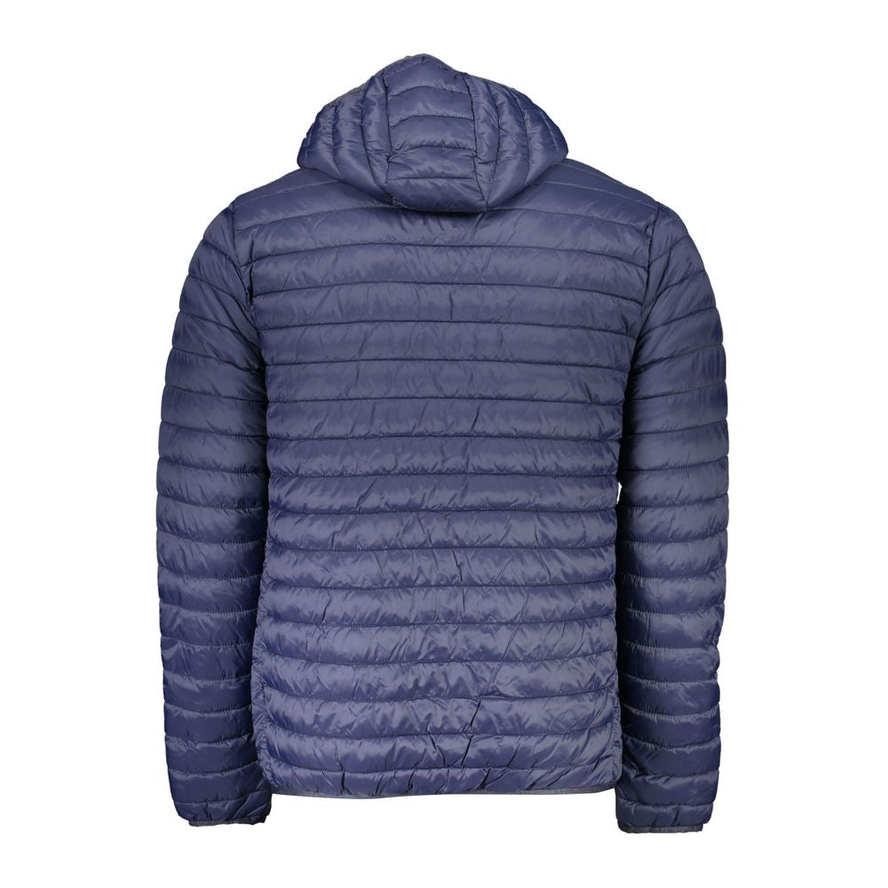 North Sails Blue Polyamide Men Jacket North Sails