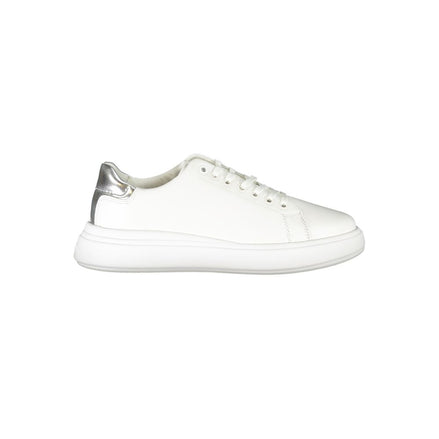 Calvin Klein Bianco Leather Women Sneaker