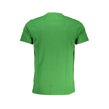 Cavalli Class Verde Cotton Male T-Shirt Cavalli Class