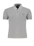 Napapijri Brown Cotton Men Polo Shirt Napapijri