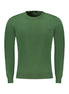 Cavalli Class Verde Viscose Men Sweater Cavalli Class