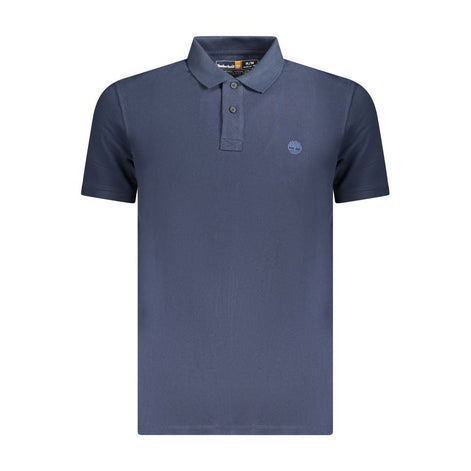 Timberland Blu Cotton Mens Polo Timberland