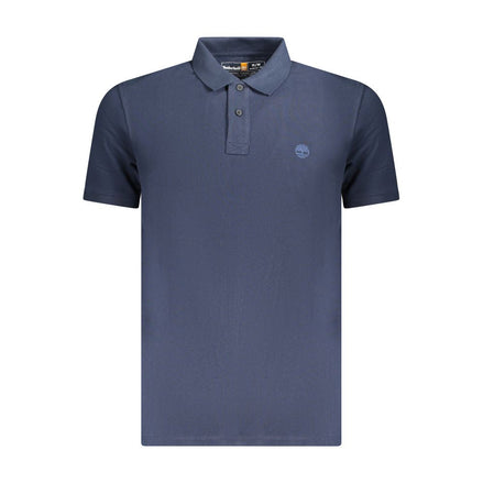 Timberland Blu Cotton Mens Polo Timberland
