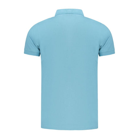 Norway 1963 Light Blue Cotton Men Polo Shirt Norway 1963