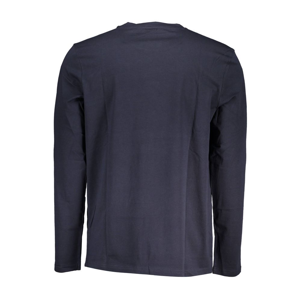 Hugo Boss Blue Cotton Men T-Shirt Hugo Boss