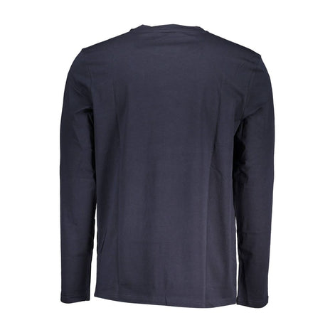 Hugo Boss Blue Cotton Men T-Shirt Hugo Boss