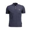Napapijri Blu Cotton Men Polo Napapijri
