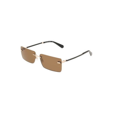 Calvin Klein Beige Metal Women Sunglasses Calvin Klein