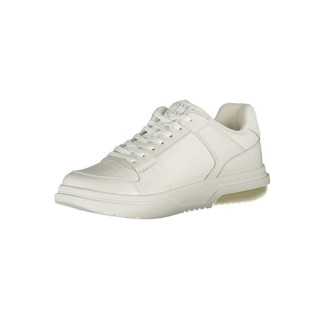 Tommy Hilfiger White Polyethylene Men Sneaker Tommy Hilfiger