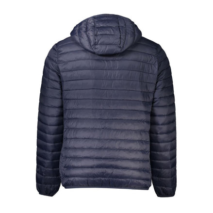 Cavalli Class Blue Polyamide Men's Jacket Cavalli Class