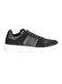 Tommy Hilfiger Black Leather Men Sneaker Tommy Hilfiger