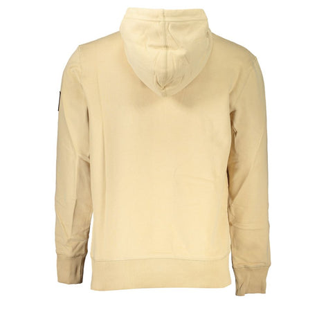 Calvin Klein Beige Cotton Men's Sweatshirt Calvin Klein