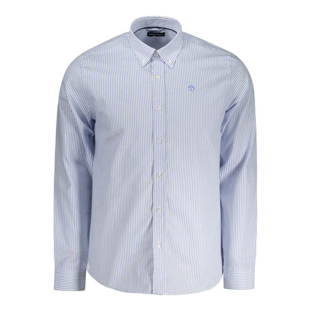 North Sails Light Blue Cotton Men Shirt North Sails