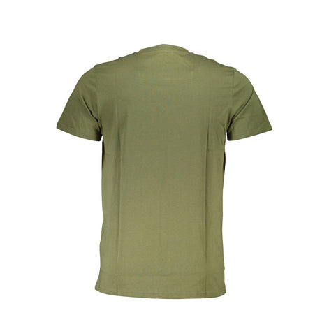 Cavalli Class Verde Cotton Men T-Shirt Cavalli Class