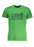 Cavalli Class Verde Cotton Men T-Shirt Cavalli Class
