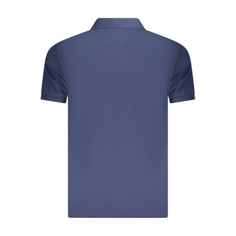 Fila Blue Cotton Men Polo Shirt Fila