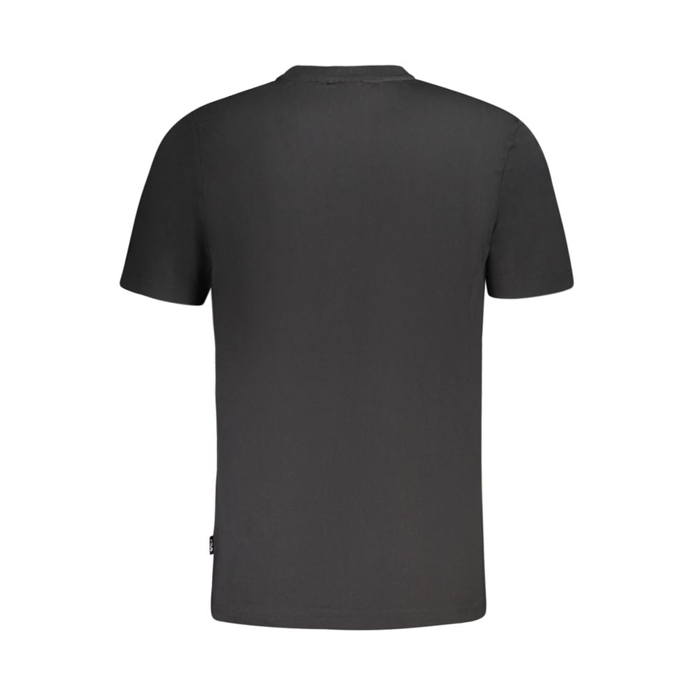Fila Black Cotton Men T-Shirt Fila