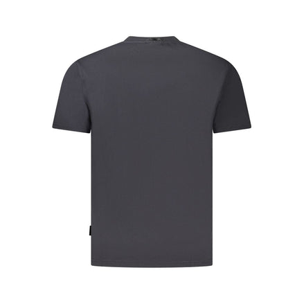 Napapijri Black Cotton Men T-Shirt Napapijri
