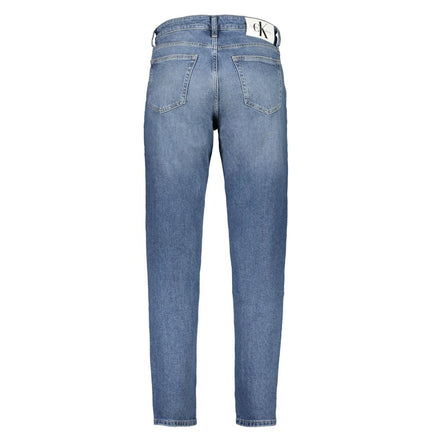 Calvin Klein Blu Cotton Men's Tapered Jean Calvin Klein