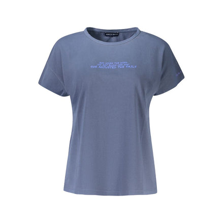 North Sails Blue Cotton Women T-Shirt North Sails