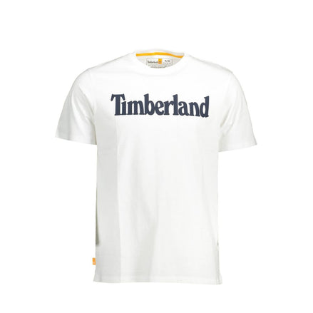 Timberland Bianco Organic Cotton Men's T-Shirt Timberland