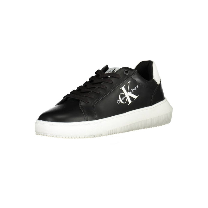 Calvin Klein Black Polyester Athletic Sneakers Calvin Klein