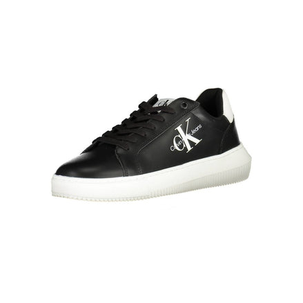 Calvin Klein Black Polyester Athletic Sneakers Calvin Klein
