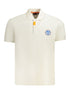 Napapijri White Cotton Men Polo Napapijri