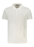 Cavalli Class Bianco Cotton Men Polo Cavalli Class