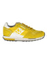 Napapijri Yellow Leather Men Sneaker Napapijri