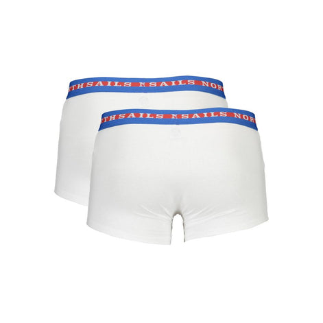 North Sails White Cotton Men Boxer North Sails