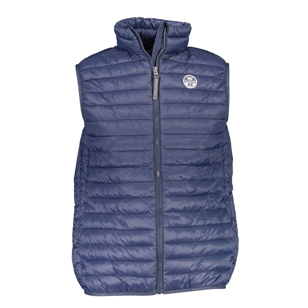North Sails Blue Polyamide Men Jacket North Sails