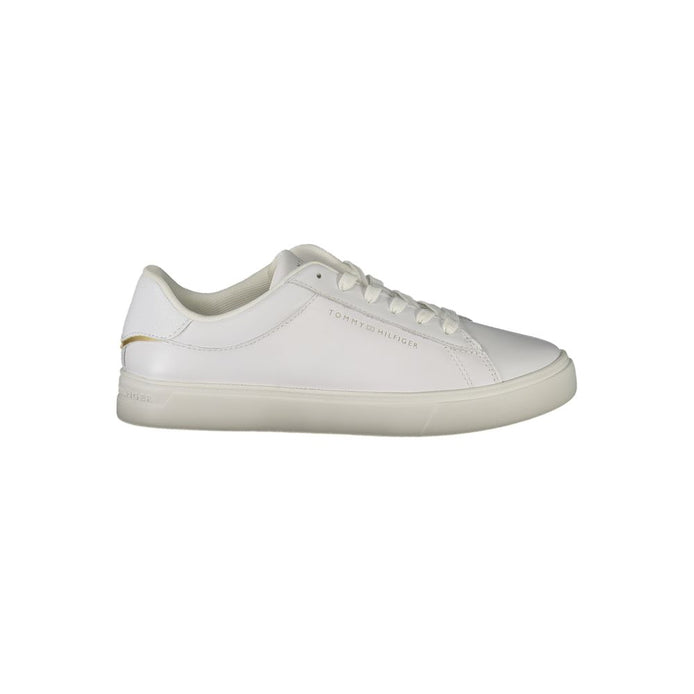 Tommy Hilfiger White Polyethylene Women Sneaker Tommy Hilfiger