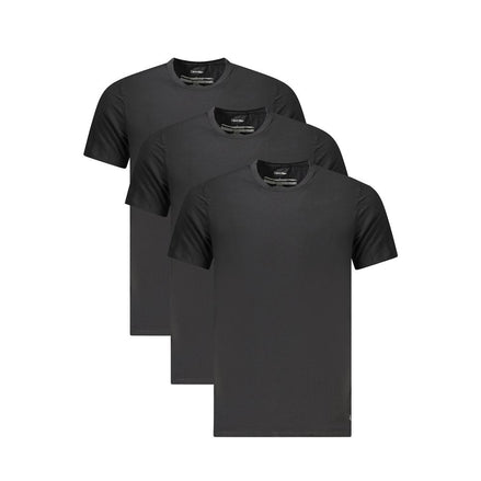 Calvin Klein Black Cotton Mens T-Shirt Calvin Klein