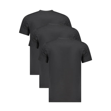 Calvin Klein Black Cotton Mens T-Shirt Calvin Klein