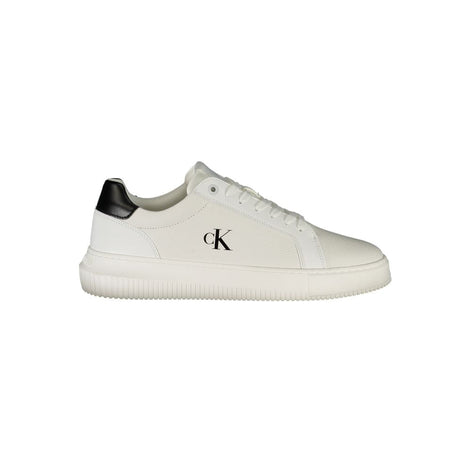 Calvin Klein White Leather Men Sneaker Calvin Klein