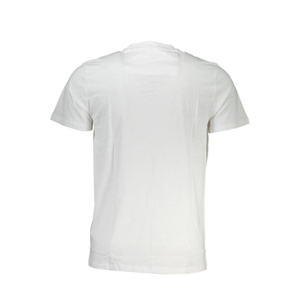 Cavalli Class Bianco Cotton Men T-Shirt