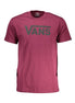 Vans Purple Cotton Men T-Shirt Vans