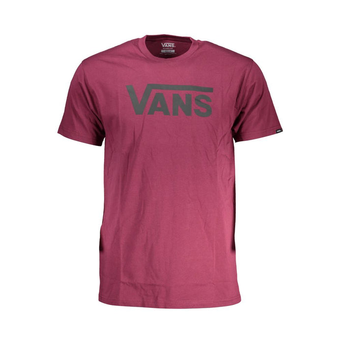 Vans Purple Cotton Men T-Shirt Vans