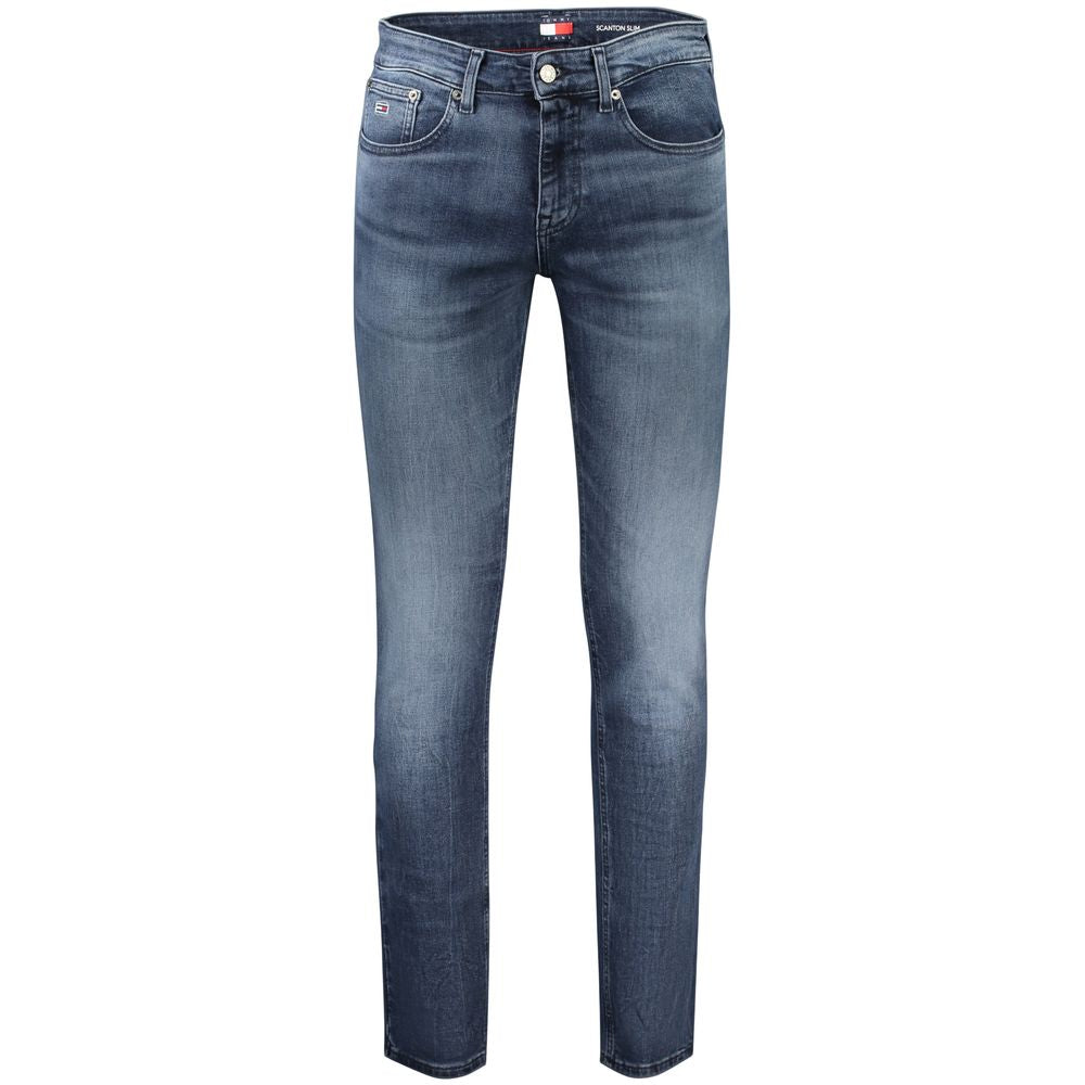 Tommy Hilfiger Blue Cotton Men Jeans Tommy Hilfiger