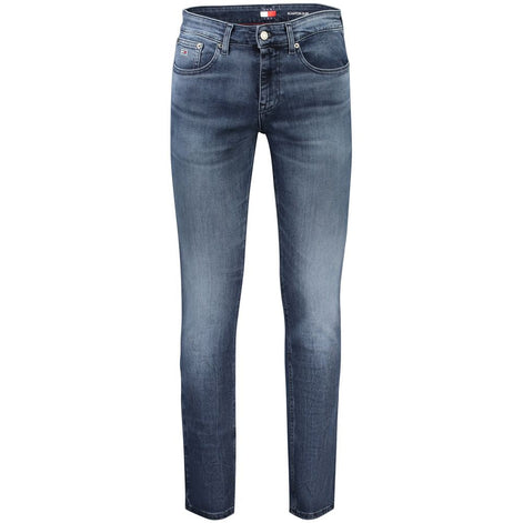 Tommy Hilfiger Blue Cotton Men Jeans Tommy Hilfiger