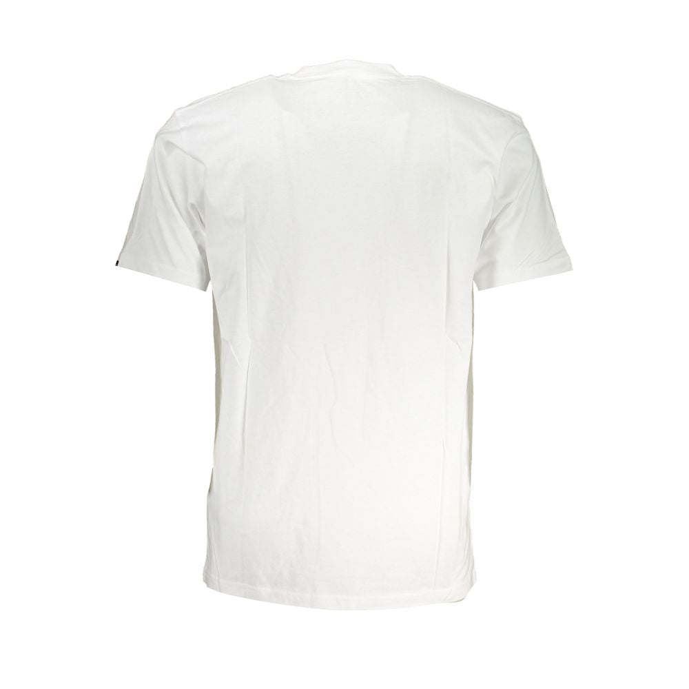 Vans White Cotton Men T-Shirt Vans
